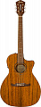 Fender FA-345CE Ovangkol Exotic Limited Natural  электроакустическая гитара, цвет натуральный