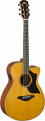 Yamaha AC3M Vintage Natural  электроакустическая гитара, цвет винтажный санбёрст