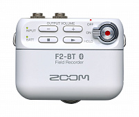 Zoom F2-BT/W  полевой стереорекордер, Bluetooth, белый