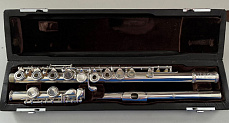 Di Zhao DZ 301 CEF  флейта с Ми-мех, с резонаторами, не в линию, никель-себебро, райзер-серебро 925