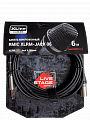Xline Cables RMIC XLRM-Jack 06 кабель микрофонный  XLR 3 pin male - JACL 6.3 mono длина 6м