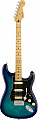 Fender Player Stratocaster HSS Plus Top MN Blue Burst  электрогитара, цвет синий санберст