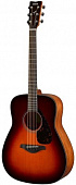 Yamaha FG800BS акустическая гитара, цвет коричневый санбёрст
