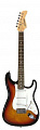 Fernandes LE-1Z 3S 3SB/ L  электрогитара Stratocaster SSS, цвет трёхцветный санбёрст
