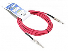 Invotone ACI1001R инструментальный кабель, длина 1 метр, красный