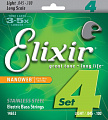 Elixir 14652 NanoWeb струны для бас-гитары