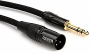 Warm Audio Prem-XLRm-TRSm-6'  готовый микрофонный кабель Premier-серии, длина 1.8 метра