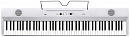Korg L1 PW  цифровое пианино Liano, 88 клавиш, цвет жемчужно-белый, с пюпитром и педалью в комплекте