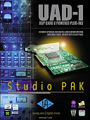 Universal Audio UAD-1 Studio Pak плата с комплектом плагинов