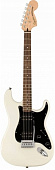 Fender Squier Affinity Stratocaster HH LRL OLW электрогитара, цвет белый