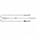 Cordial CFY 1.5 WCC-Snow кабель Y-адаптер, 1.5 метра, белый