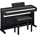 Yamaha YDP-145B Arius  цифровое пианино с банкеткой, клавиатура GHS, цвет черный