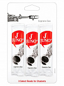 Vandoren Juno 2.0 3-pack (JSR512/3)  трости для сопрано-саксофона №2.0, 3 шт.