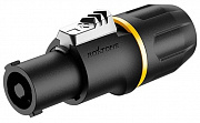 Roxtone RS4FP-Yellow разъем кабельный Speakon, цвет черно-желтый