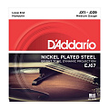 D'Addario EJ67 струны для мандолины с обмоткой из стали с никелевым покрытием