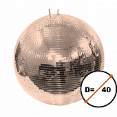 Stage4 Mirror Ball 40R  классический зеркальный диско-шар, диаметр 40 см, розовый цвет ячеек