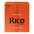 Rico RCA1030  трости для кларнета Bb, Rico (3), 10 шт. в пачке