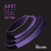 BlackSmith Bass Regular Light 34" Long Scale 45/100  струны для бас-гитары, 45-100, мензура 34", никель