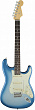 Fender American Elite Stratocaster®, Maple Fingerboard, Sky Burst Metallic электрогитара, цвет 2-х цветный небесно-голубой металлик