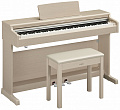 Yamaha YDP-164WA клавинова, 88 клавиш GH3, цвет белый ясень