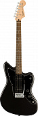 Fender Squier Affinity Jazzmaster LRL MBK электрогитара, цвет черный