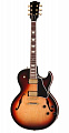 Gibson Custom ES-137C Classic Tri Burst полуакустическая электрогитара с кейсом