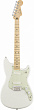 Fender Duo Sonic MN Arctic White электрогитара, цвет белый