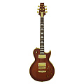 Aria Pro II PE-F80 SBR гитара электрическая, 6 струн, коричневый