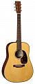 Martin DMahogany09 акустическая гитара Dreadnought с кейсом