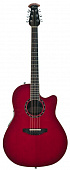 Ovation 2771AX-CCB Standard Balladeer Deep Contour Cutaway Cherry Cherry Burst электроакустическая гитара, цвет красный