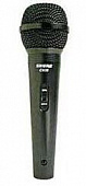 Shure C608-N микрофон динамический вокально-речевой с выключателем и кабелем 4.5 м, черный
