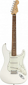 Fender Player Strat PF PWT электрогитара, цвет белый