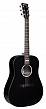Martin DX Johny Cash  X Series электро-акустическая гитара Dreadnought, цвет черный