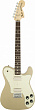 Fender Chris Shiflett Telecaster Deluxe Rosewood Fingerboard Shoreline Gold электрогитара с кейсом