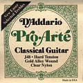 D'Addario J-48 струны для классич. гит., Gold, Hard Tension