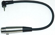 Apex A106MXF кабель угловой миниджек стерео - XLR мама, 1.83 метра, цвет черный