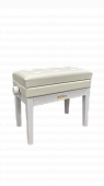 Xline Stand PB-67H White банкетка с регулируемой высотой, высота: 50-59см, размер сидения: 55х32.5см