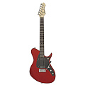 Aria Pro II J-1 CA гитара электрическия 6 струн, цвет красный