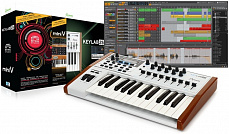 Arturia KeyLab 25 Producer Pack 25 клавишная полувзвешенная динамическая MIDI клавиатура