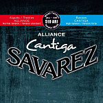 Savarez 510ARJ  Alliance Cantiga Red/ Blue mixed tension струны для классической гитары, нейлон