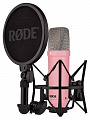 Rode NT1 Signature Pink студийный микрофон, цвет розовый