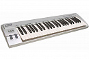 ESI KEYCONTROL 49 4-октавная (49 клавиш) динамическая MIDI-клавиатура USB, 3 кнопки, 2 колеса (PITCH BEND и MODULATION), вход S