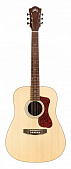 Guild D-240E Natural акустическая гитара с подключением, цвет натуральный