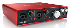 Focusrite Scarlett 6i6 2nd Gen USB аудио интерфейс, 6 входов/6 выходов