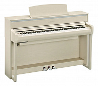 Yamaha CLP-775WA цифровое пианино, 88 клавиш, клавиатура GT/256 полифония/38 тембров/2х142вт/USB, цвет-белый ясень