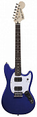 Fender Squier Bullet Mustang HH IMPB электрогитара, палисандровая накладка грифа, HH, цвет синий