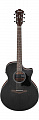 Ibanez AE140-WKH акустическая гитара, цвет чёрный