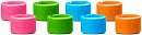Rode XLR-ID комплект маркировочных колец для XLR разъемов, комплект 8 штук, по 2 шт каждого цвета