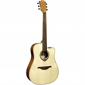 LAG T-70D CE Nat гитара электроакустическая шестиструнная