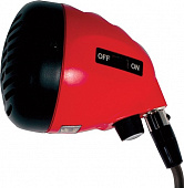 Peavey H-5C Cherry Bomb Red w/ Black Grill микрофон для подзвучки вокала или гармоники, цвет красный с черным